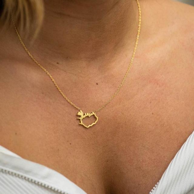 Iceland Open Necklace - 24 Iceland