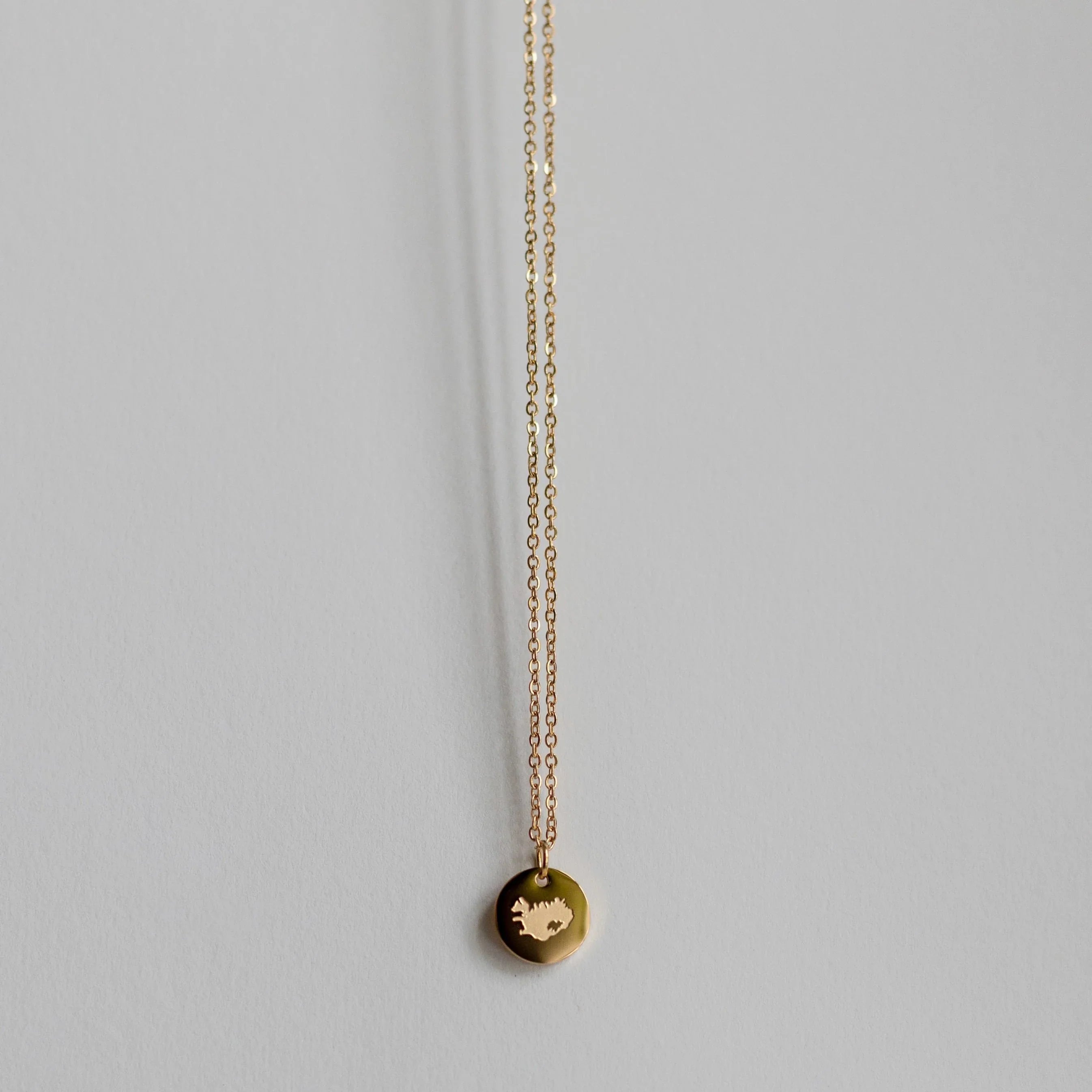 Round Iceland 12mm Necklace- 24 Iceland