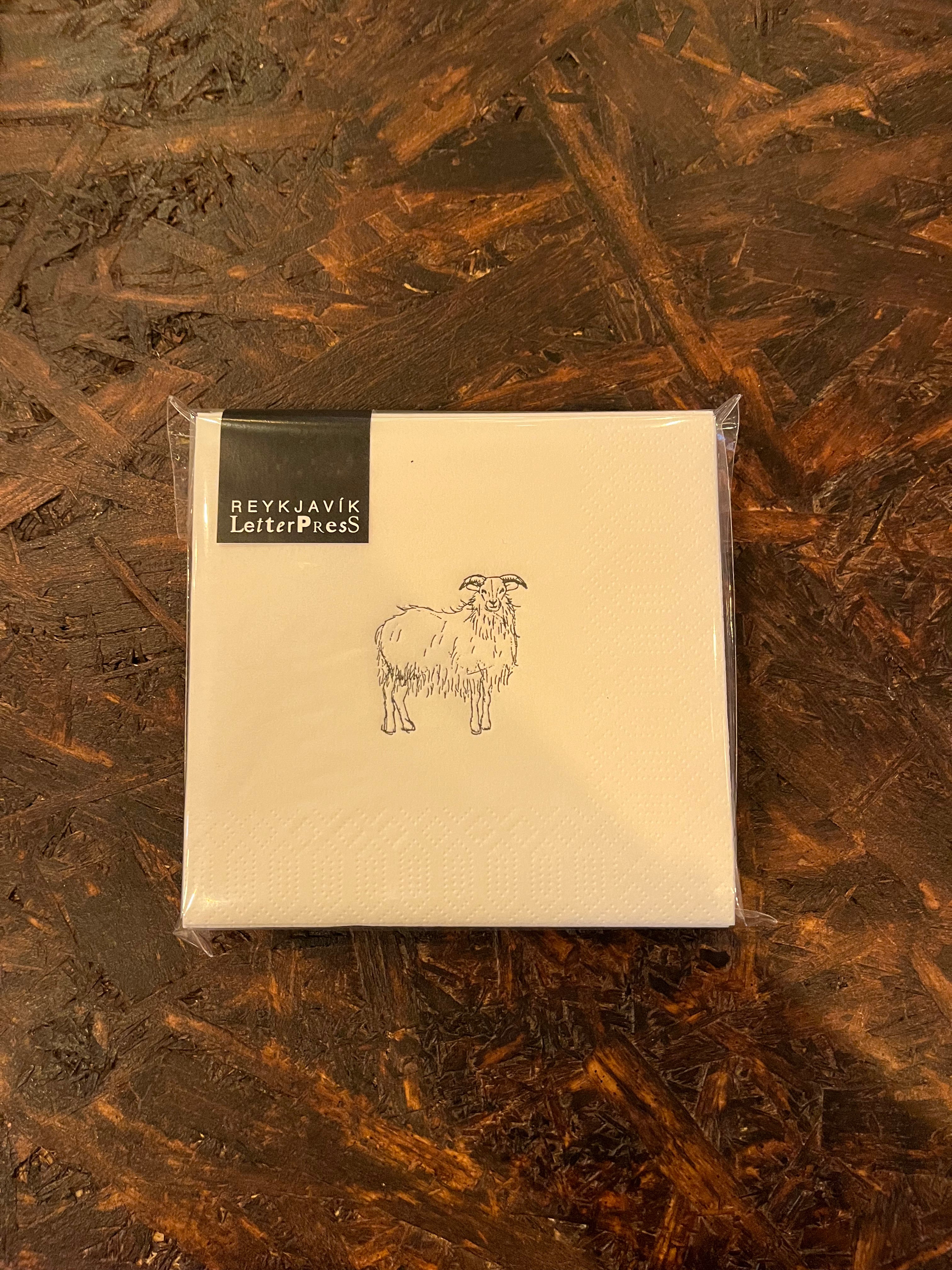 Napkins - Reykjavík Letterpress