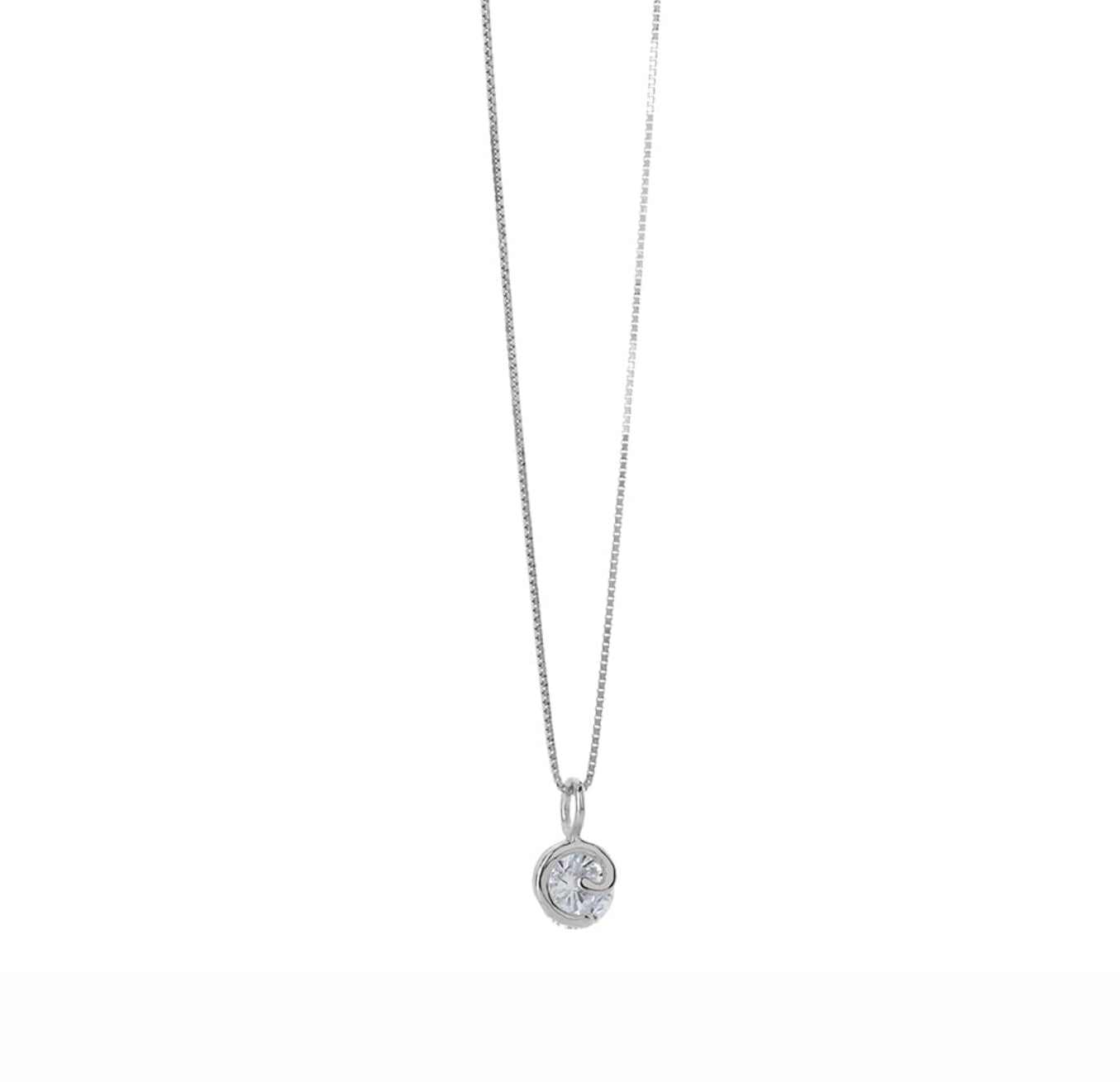 SIGN Necklace Straumur with Cubic Zirconia small