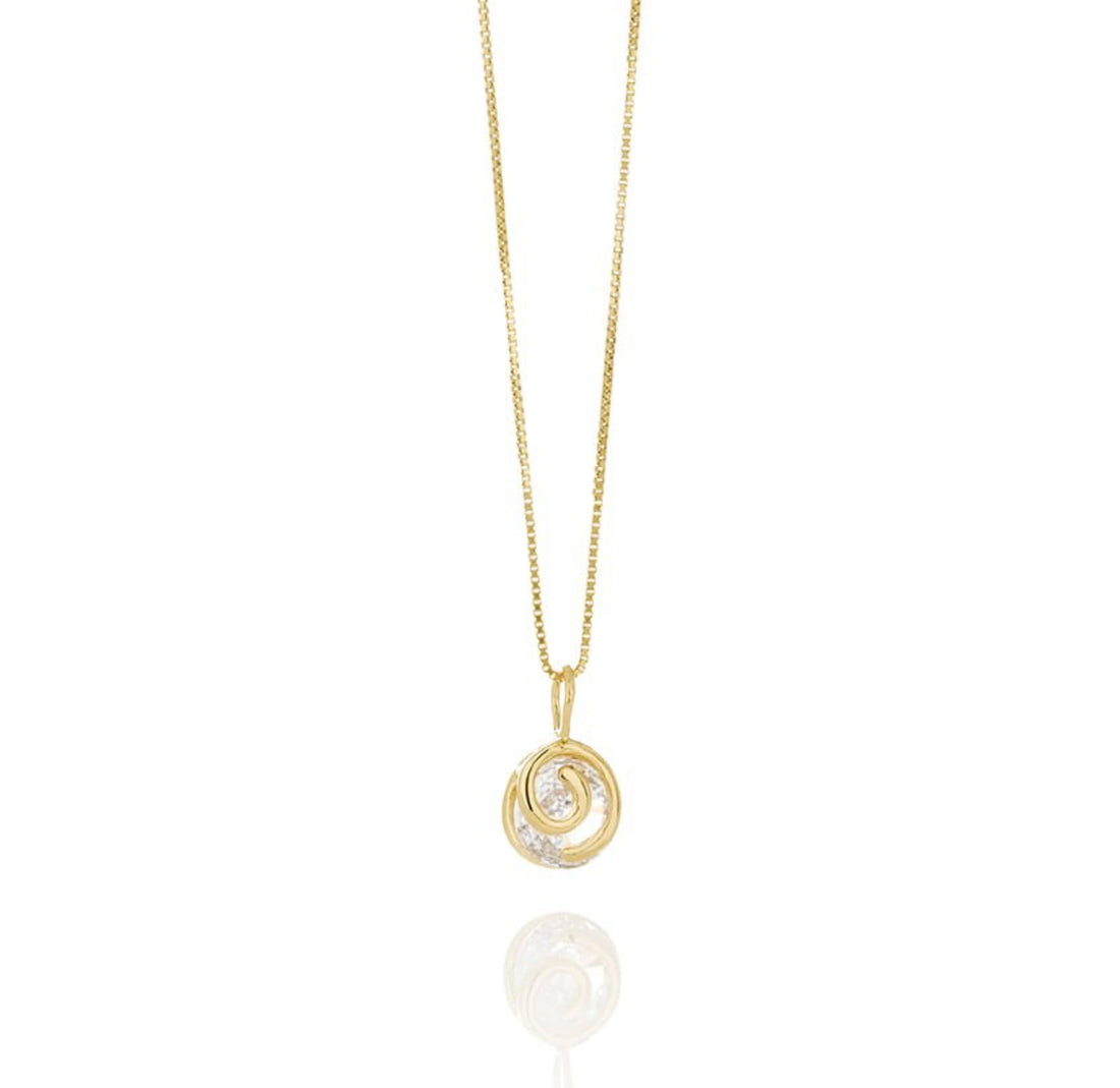 SIGN Necklace Straumur with Cubic Zirconia Large