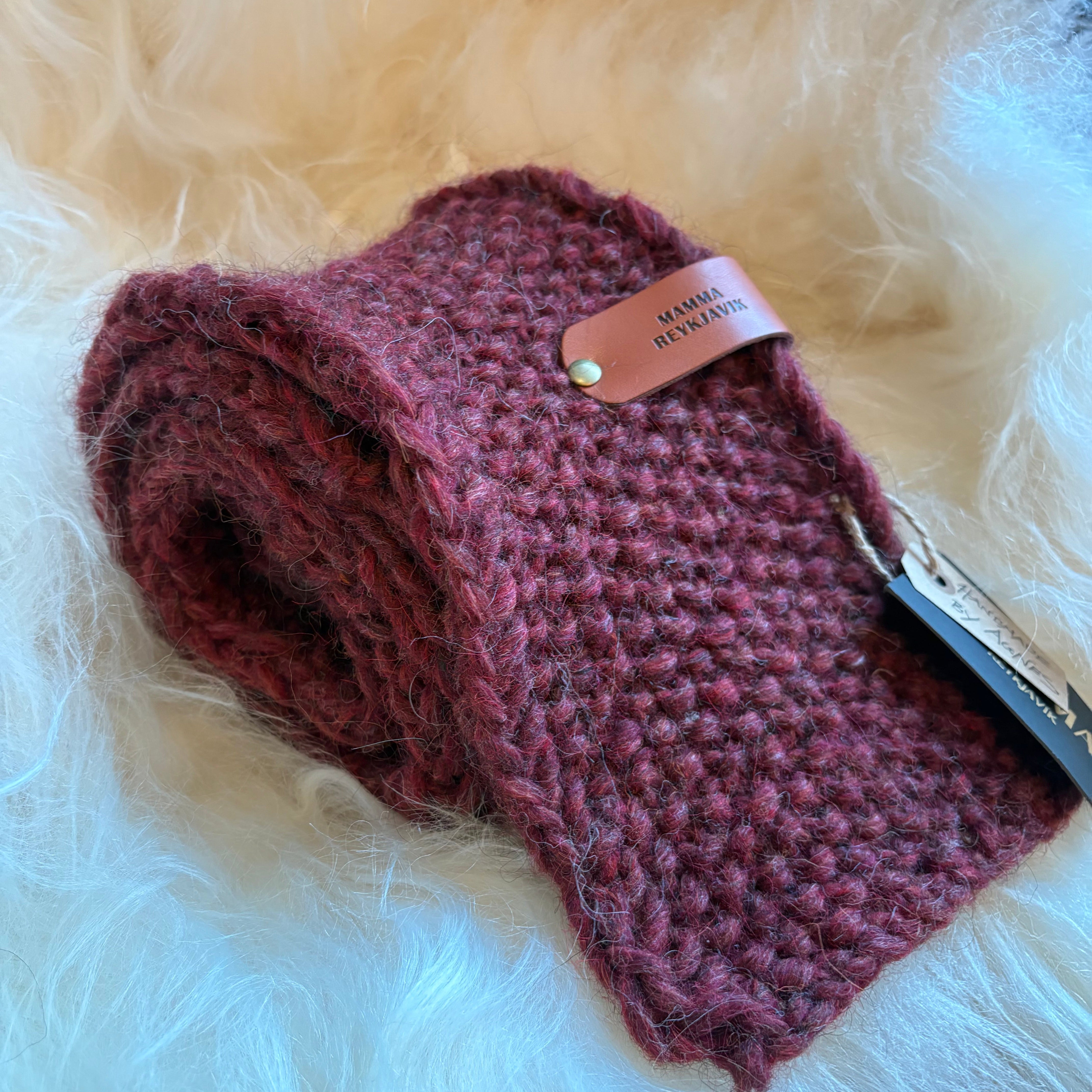 Wool Scarf Mamma Reykjavík