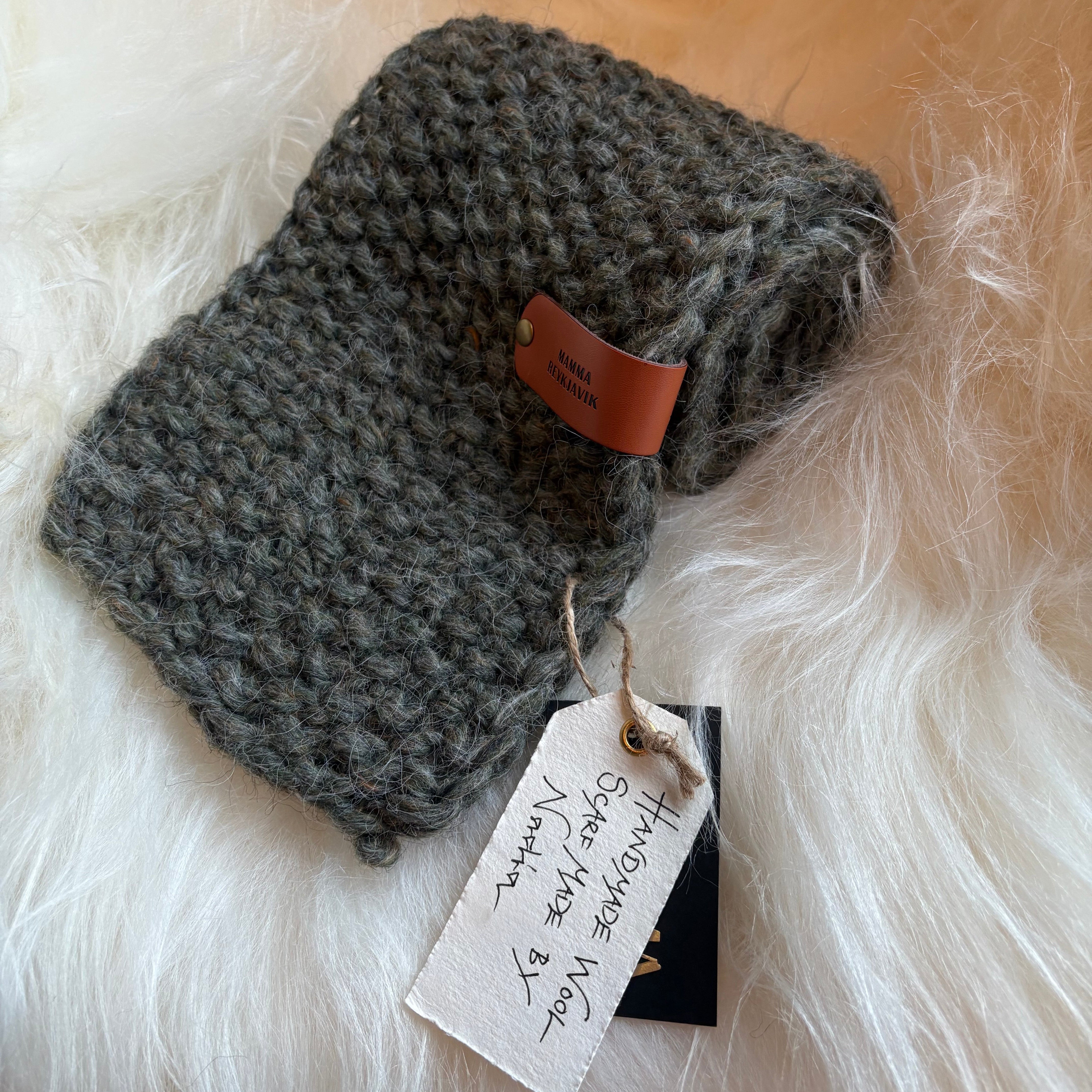 Wool Scarf Mamma Reykjavík