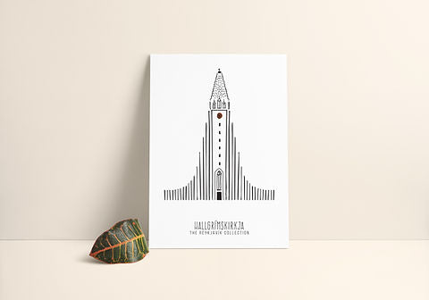 Postcard Reykjavík Collection - Sonia