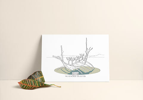 Postcard Reykjavík Collection - Sonia