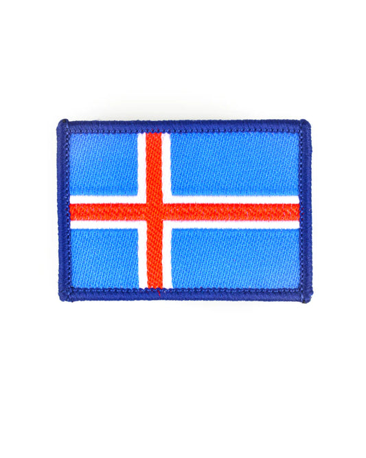 Iron on Badge, Mini Icelandic Flag