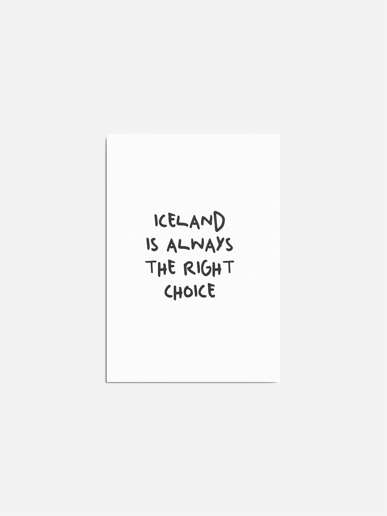 Postcard - Sól&Snjór Studio