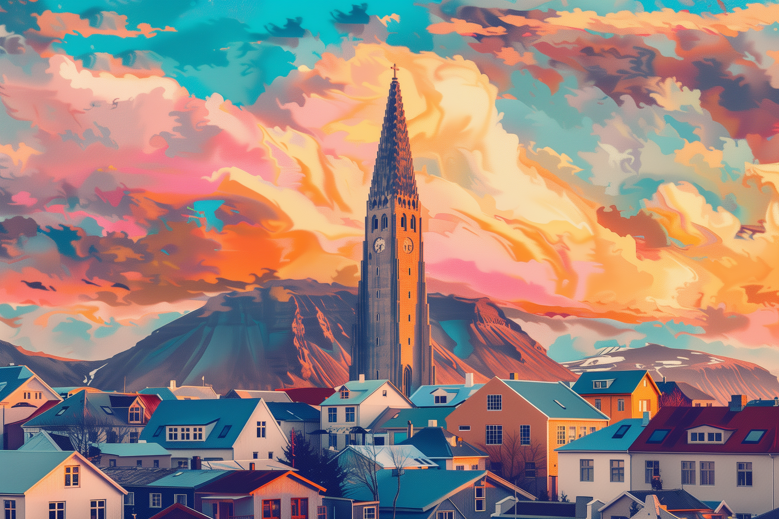 Postcard A6 - Remember Iceland