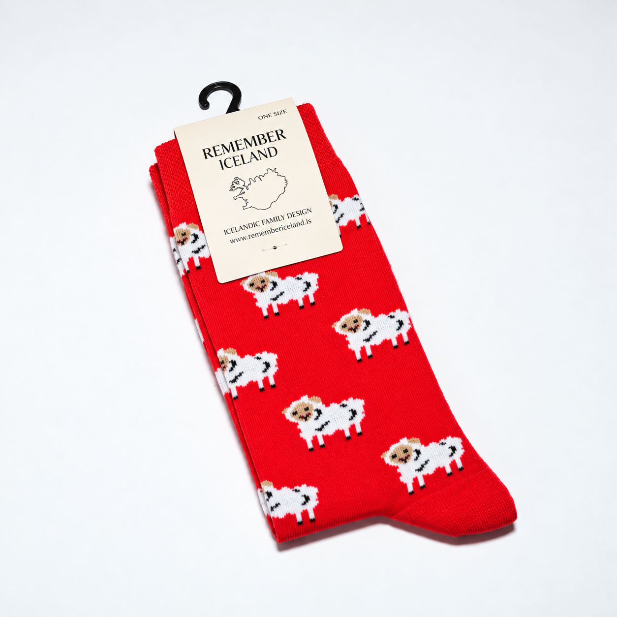 Socks Icelandic Family Design - Remember Iceland