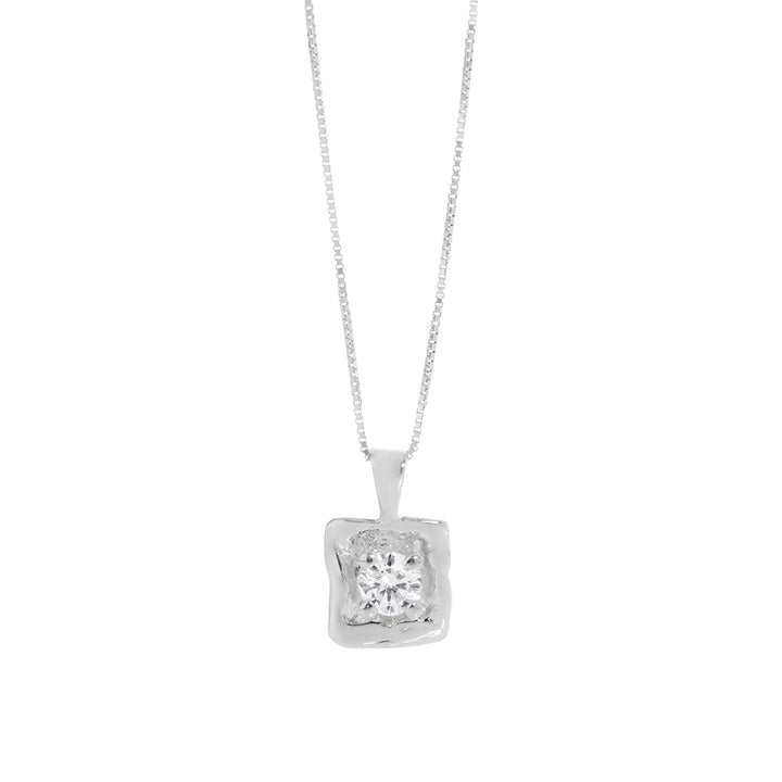SIGN Necklace Eldur og Ís with Cubic Zirconia Silfurmen