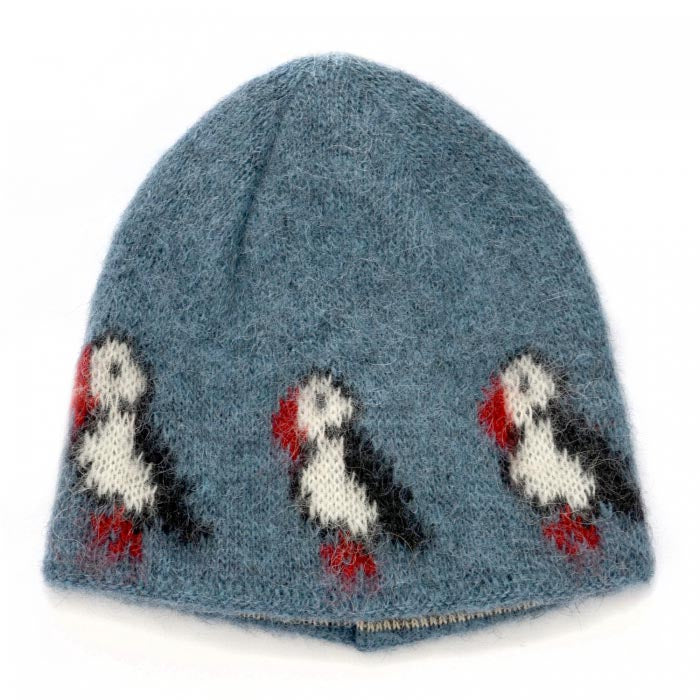 Wool Hat “Lundi” Blue - Kidka