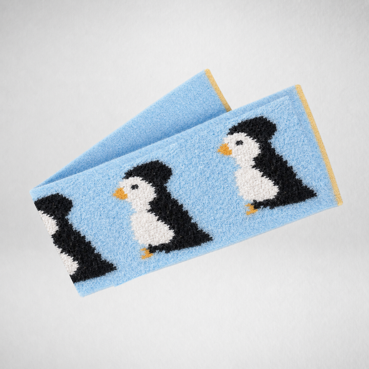 The Wool Puffin Scarf - Remember Iceland