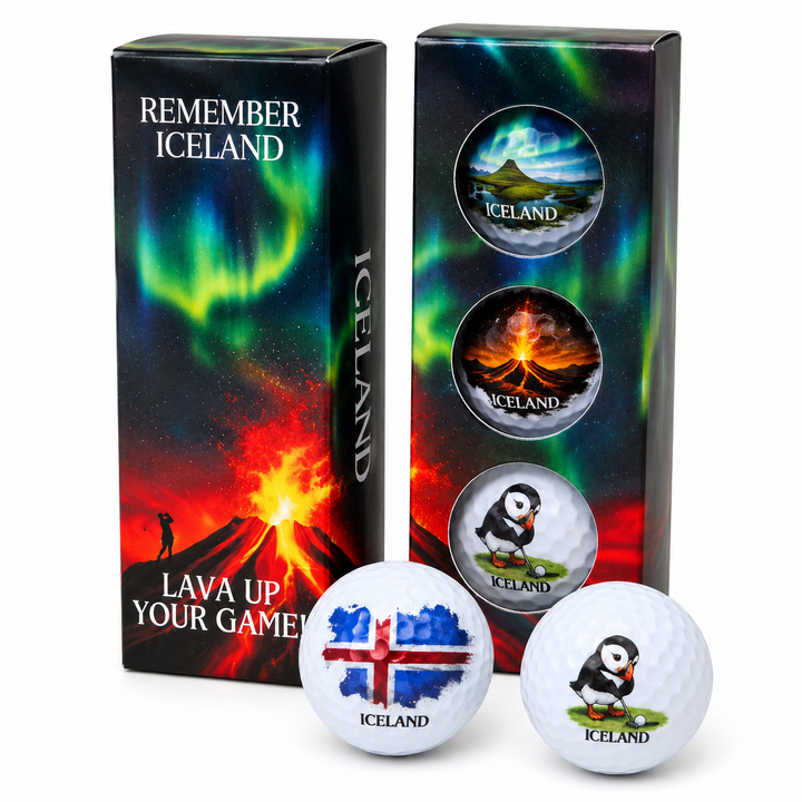 Icelandic Golf Tees - Remember Iceland