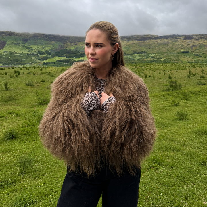 Lamb Fur Jacket - Mamma Reykjavik