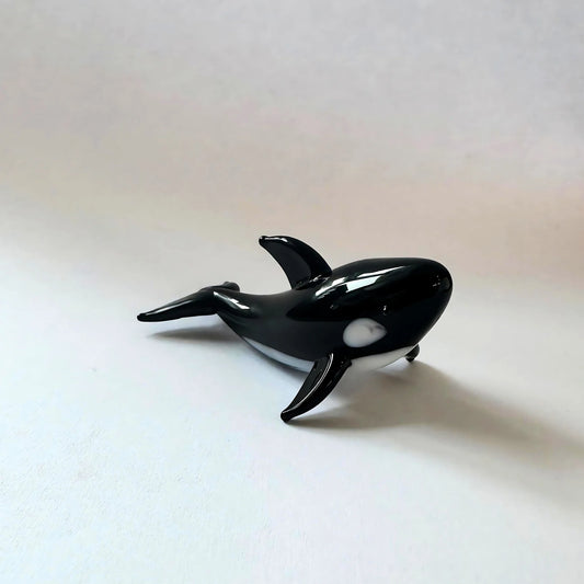 Glass Figurine Orca - Minjagripir.is