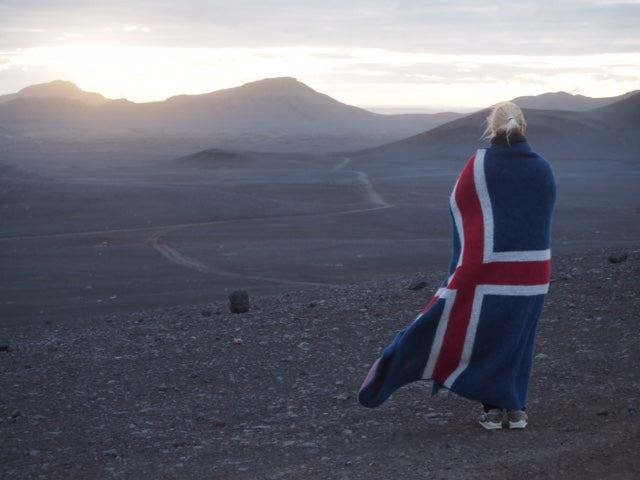 Wool Blanket “Fáni” - Kidka