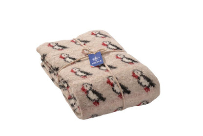 Wool Blanket “Lundi” Beige - Kidka