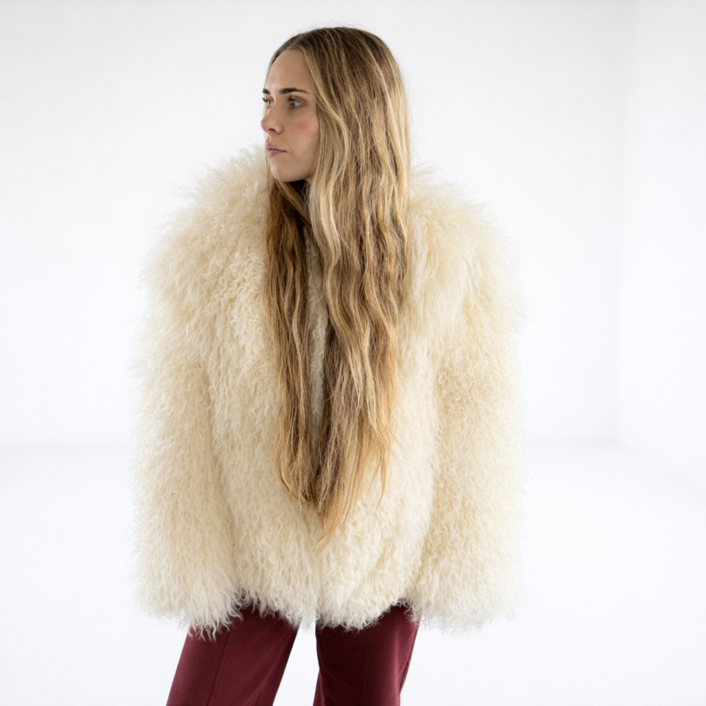 Lamb Fur Jacket - Mamma Reykjavík (Old Design)