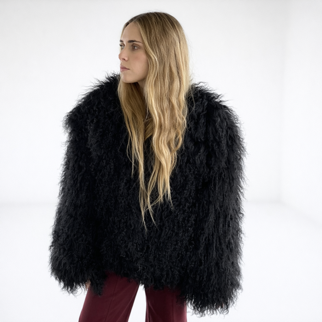 Lamb Fur Jacket - Mamma Reykjavík (Old Design)